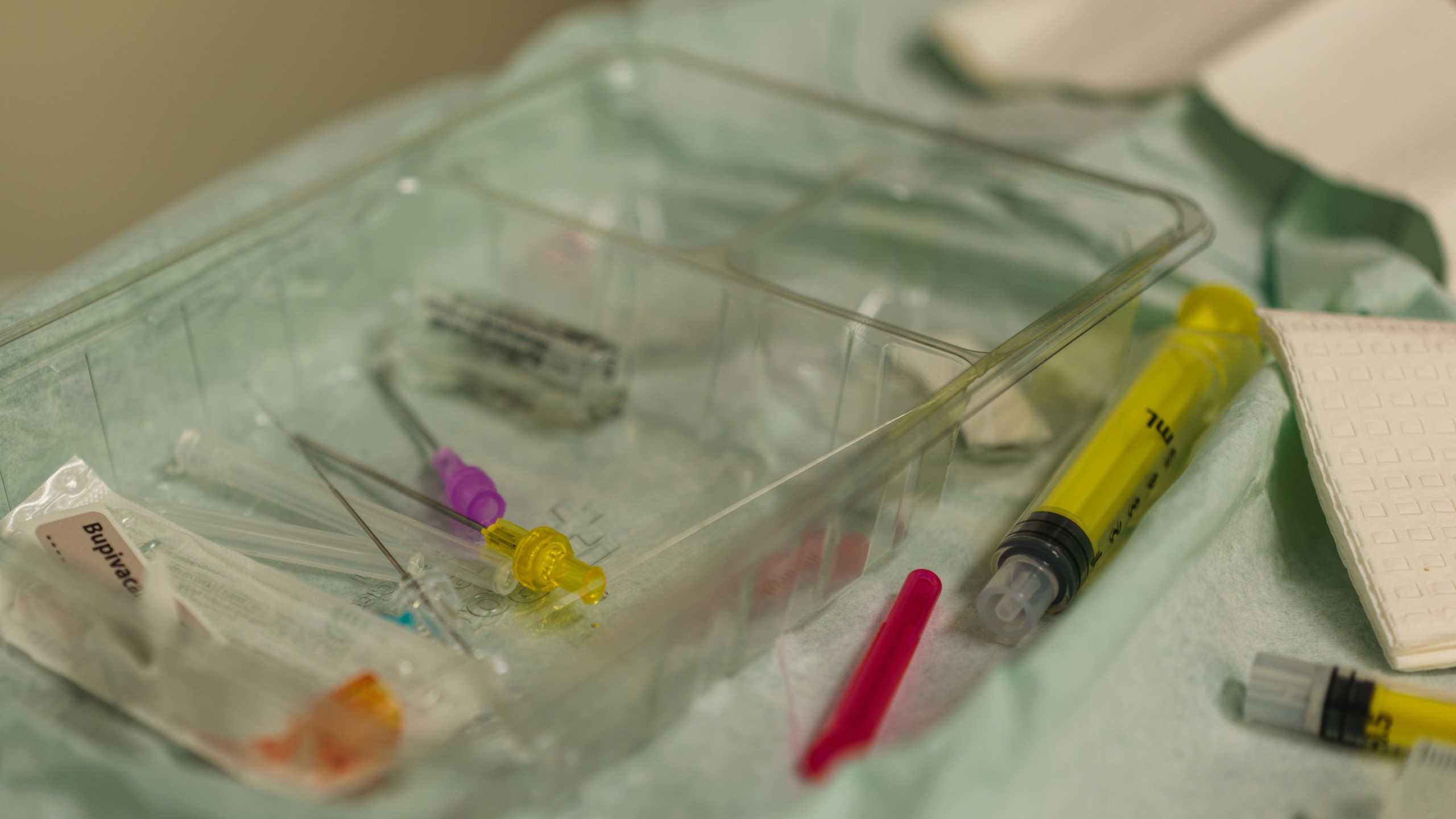 Image for task: Erector Spinae Plane Block & catheter insertion