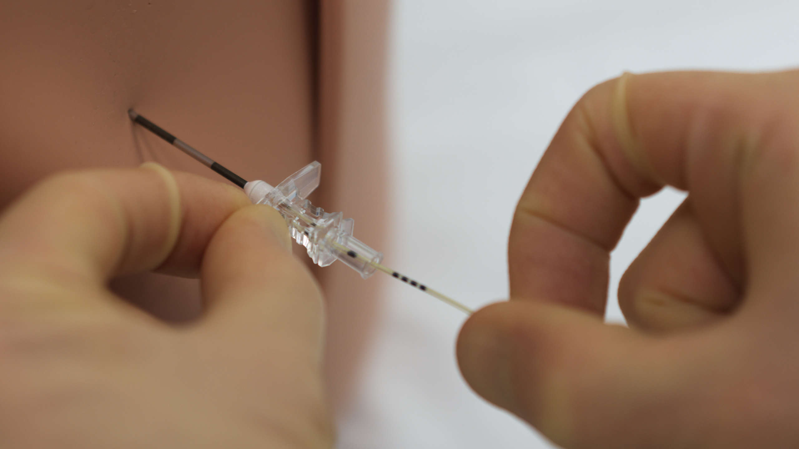 Image for task: Epidural insertion in a delivery suite room