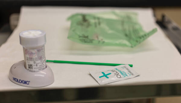 Image previewing the Cervical Screening Sample Taking task