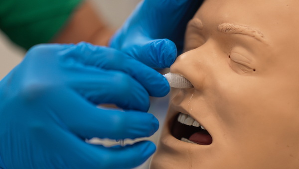 Image previewing the Epistaxis Management - Nasal Packing task