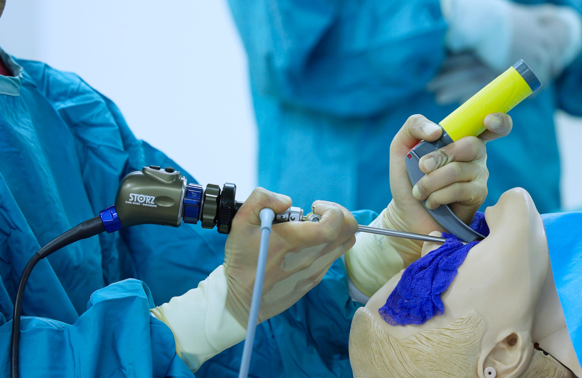 Image previewing the Paediatric Ventilating Bronchoscope Use task