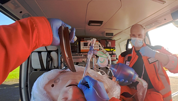 Image previewing the Rapid Sequence Induction (RSI) and Intubation task